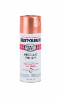 Rust-Oleum Bright Coat Gloss Copper Spray Paint 11 oz. - Total Qty: 6 Perspective: Main