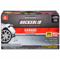RockSolid Polycuramine Garage Floor Coating Dark Gray Kit 2.5 Car Garage Kit