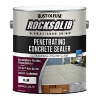 Rust-Oleum 317929 Rocksolid Penetrating Concrete Sealer Clear gal