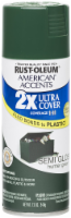Rust-Oleum American Accents 2X Ultra Cover Semi-Gloss Spray Paint - Hunter Green
