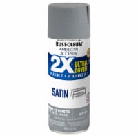 Rust-Oleum® American Accents® 2X™ Paint + Primer Satin Spray Paint - Granite Perspective: Main