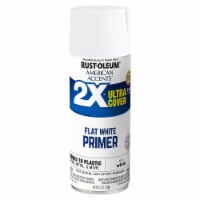 Rust-Oleum® American Accents® 2X™ Flat Primer Spray Paint - White Perspective: Main