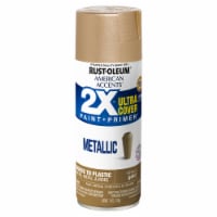 Rust-Oleum® American Accents® Paint + Primer Metallic Spray Paint - Gold Perspective: Main