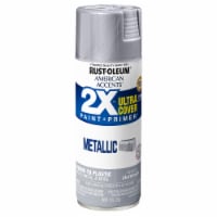Rust-Oleum® American Accents® 2X™ Paint + Primer Spray Paint - Aluminum Perspective: Main