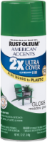 Rust-Oleum American Accents 2X Ultra Cover Gloss Spray Paint - Meadow Green Perspective: Main