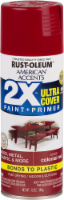 Rust-Oleum American Accents 2X Ultra Cover Gloss Spray Paint - Colonial Red Perspective: Main