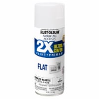 Rust-Oleum® American Accents® Spray Paint - Flat White Perspective: Main