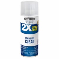 Rust-Oleum® American Accents® 2X Ultra Cover Semi-Gloss Clear Spray Paint Perspective: Main