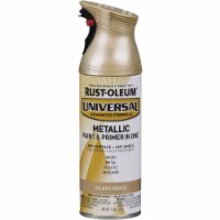 Rust-Oleum Universal 11 Oz. Metallic Gilded Brass Paint 330504