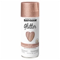 Rust-Oleum® Specialty Glitter Spray Paint and Sealer - Rose Gold Perspective: Main