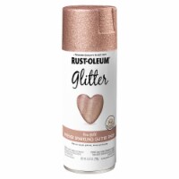 Rust-Oleum® Specialty Glitter Spray Paint and Sealer - Rose Gold Perspective: Main