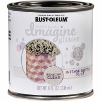 Rust-Oleum Imagine Craft & Hobby 8 Oz. Intense Iridescent Glitter Paint 345700