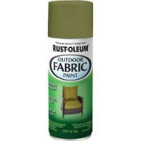 Rust-Oleum 12 Oz. Flat/Matte Outdoor Fabric Spray Paint, Olive Green 358833