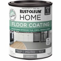 Rust-Oleum 365929 Floor Coating Base Coat Aged Gray Quart