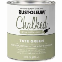 Rust-Oleum 371674 Chalked protective topcoat Ultra Matte TATE GREEN 30oz