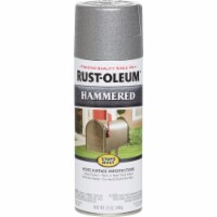 Rust-Oleum® Stops Rust® Hammered Spray Paint - Silver Perspective: Main