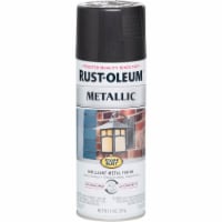 Rust-Oleum® Metallic Satin Black Night Spray Paint