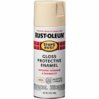 Rust-Oleum® Stops Rust® Gloss Spray Paint - Almond Perspective: Main