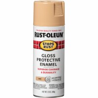 Rust-Oleum® Stops Rust® Gloss Spray Paint - Sand Perspective: Main