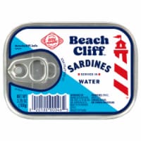 Beach Cliff Sardines in Water Perspective: Main