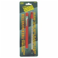 Barjan 29998 6 in. Glass Tube Vegetable & Fruit Thermometer with Handy Pocket Clip