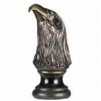 Cal Lighting FA-5021A Eagle Resin Lamp Finial- Brown