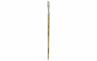 Pro Art Brush White Bristle Flat #9