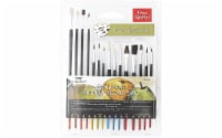 Connoisseur® Protege Premium Taklon Brush Set Perspective: Main