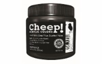 Cheep Acrylic Paint 16.9oz Jar Lamp Black