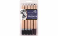Pro Art Dry Media Pencil Set - 10 Count