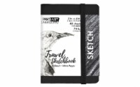 Pro Art Prem Trav Sketch Bk 3x4 80sht Wht 74# Blk