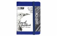 Pro Art Prem Trav Sketch Bk 3x4 80sht Wht 74# RBlu