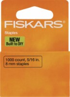 Fiskars Built to DIY Precision Staple Gun Staples 1,000/Pkg-5/16
