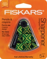 Fiskars Designer Flip Pencil and Crayon Sharpener