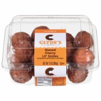 Clyde's® Donuts Glazed Cherry Lil' Smiles Donut Holes Perspective: Main