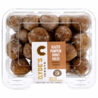Clyde's Donuts Glazed Pumpkin Cake Donut Holes Perspective: Main