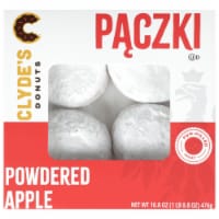 Clyde's Donuts® Powdered Apple Paczki Perspective: Main