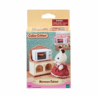 Calico Critters Microwave Cabinet Set