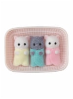 Calico Critters® Persian Cat Triplets Figure Playset Perspective: Main