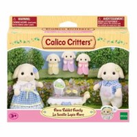 Calico Critters Flora Rabbit Family Figure Set CC2158 Perspective: Main