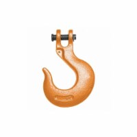 Campbell Chain & Fittings Slip Hook,1/2 in.,13,000lb,Clevis,Orange  4403715
