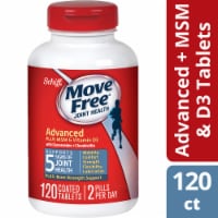 Schiff® Move Free® Advanced + MSM & D3 Joint Health Tablets