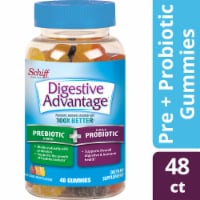 Digestive Advantage Prebiotic Fiber Plus Probiotic Digestive Health Gummies 48 Count Perspective: Main