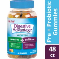 Digestive Advantage Prebiotic Fiber Plus Probiotic Digestive Health Gummies 48 Count Perspective: Main