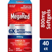 Schiff MegaRed Advanced Absorption Omega-3s Softgels 800mg