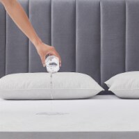 Fabric Zippered Waterproof & Bed Bug/Dust Mite Mattress Protector Queen