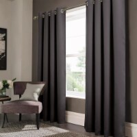 2-Panel Anchorage Thermal Insulated Blackout Grommet Window Drapes Curtain Panel Pair 84
