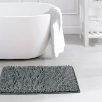 Lavish Home 67-14-BL Super Plush Non-Slip Bath Mat Rug Set, Black - 3  Piece, 3 - Kroger