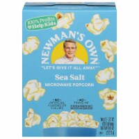 Newmans Own Sea Salt Microwave Popcorn Perspective: Main