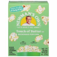 Newmans Own Touch of Butter Microwave Popcorn Perspective: Main